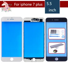 For iPhone 7 PLUS Touch Screen Digitizer Lens Front glass LCD panel with frame bezel for iphone7p LCD External GLASS Replacement For iPhone 7 PLUS Touch Screen Digitizer Lens Front glass LCD panel with frame bezel for iphone7p LCD External GLASS Replacement