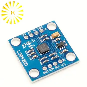

GY-50 L3G4200D Triple Axis Gyro Angular Velocity Sensor Module IIC / SPI Communication Protocol Connector