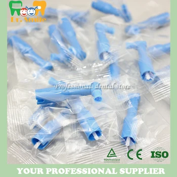 

100pcs Blue Dental Disposable Pro Angle Prophy Angles Cup
