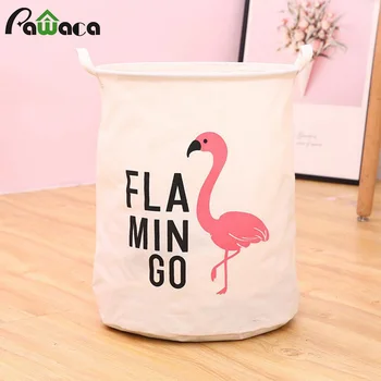 

Foldable Laundry Basket Dirty Clothes Kids Toys Canvas Storage Large Bucket Barrel Organizer Storage Basket baby Home Washable