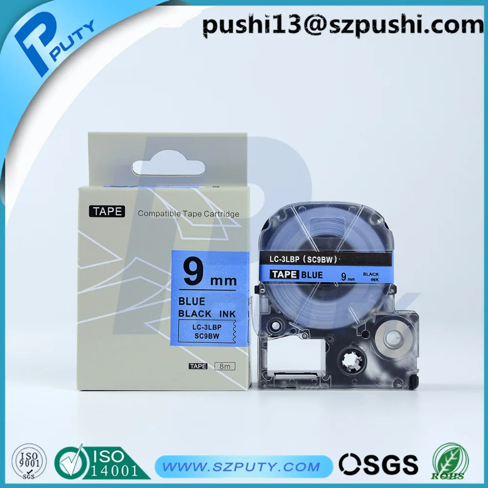 KING JIM Tepura профессиональная лента синие/черные символов SC9BW (Япония импорт) от B.