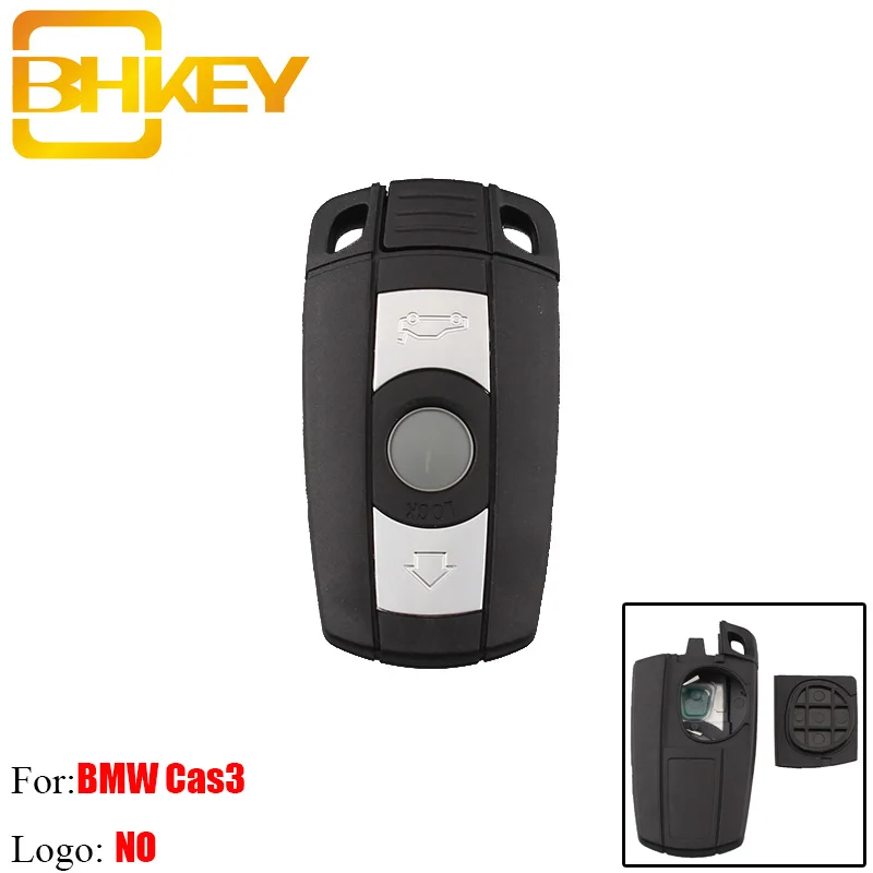 BHKEY 3 кнопки умный пульт дистанционного ключа брелок для BMW Cas3 KR55WK49127 умное лезвие