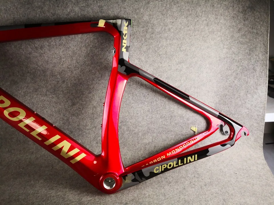 Discount Red Cipollini NK1K Frame Camouflage Road Bike Frames 3k 1k carbon Bike frameset 3 Discount Red Cipollini NK1K Frame Camouflage Road Bike Frames 3k 1k carbon Bike frameset 3
