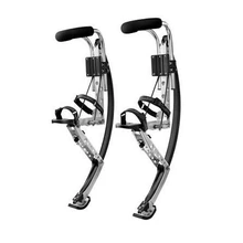 Skyrunner для взрослых Черный Вес: 110~ 150 фунтов/50~ 70 кг мужчины ходули для прыжков