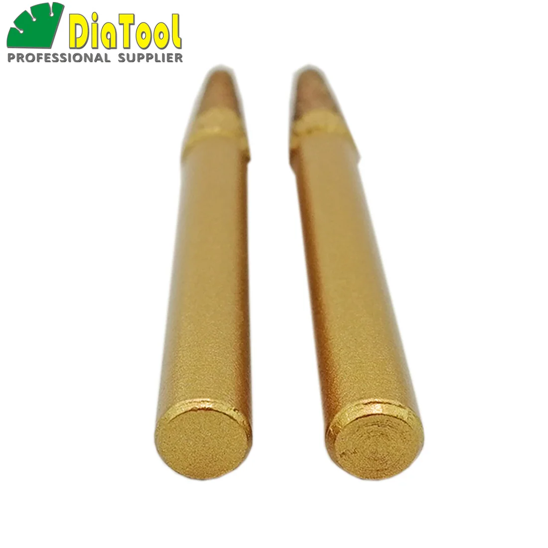 SHDIATOOL 2pcs 8-4/30MM CNC taper ball-end cutter carving tools for granite marble rotary burrs taper ball-end Stone cutter