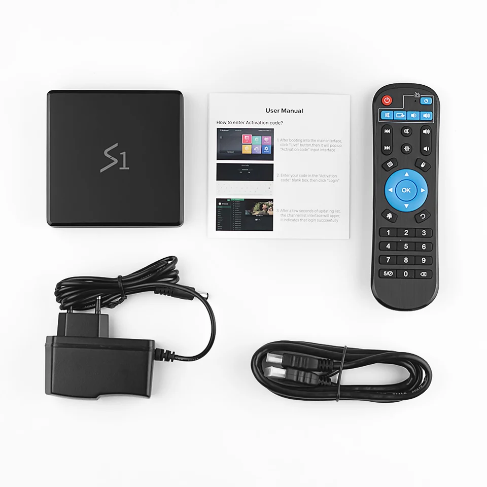 Leadcool S1 Android 8.1 TV Box RK3229 Mali400MP 1G8G 2G16G Support 2.4G wifi Ethernet 100M HDMI 2.0 Media Player for TV Box 4K (6)