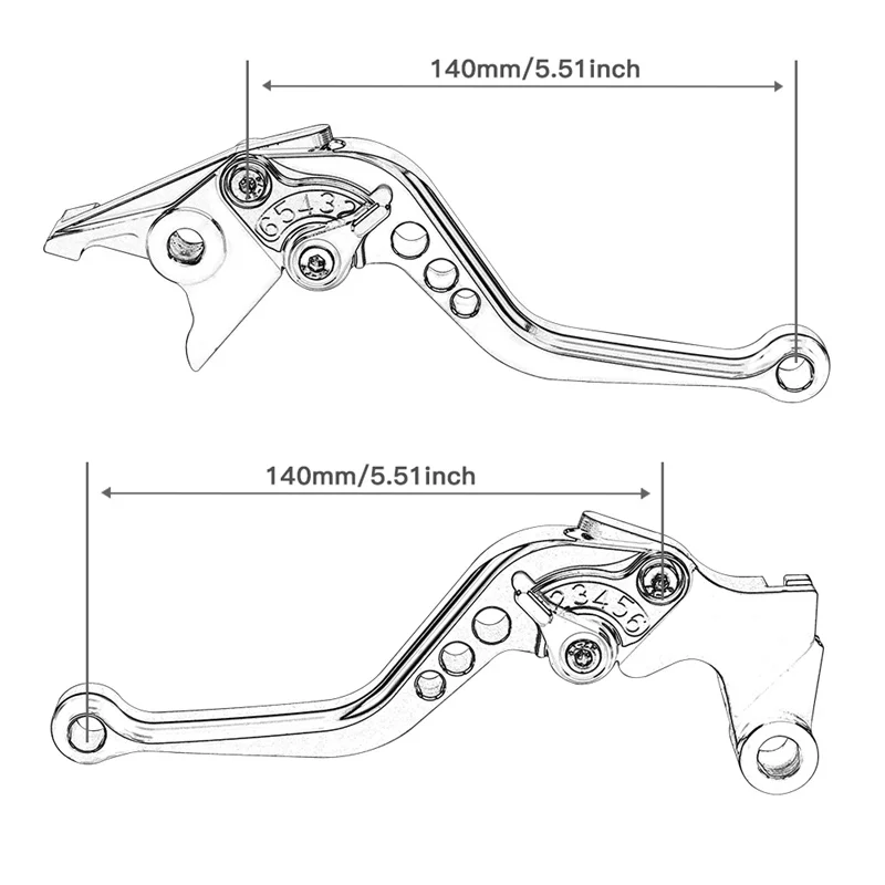 Короткие сцепные тормоза NICECNC 14 см для Yamaha TDM850 1991 2001 XJ900S Diversion 1995 2002 FZX250 Zeal 1992