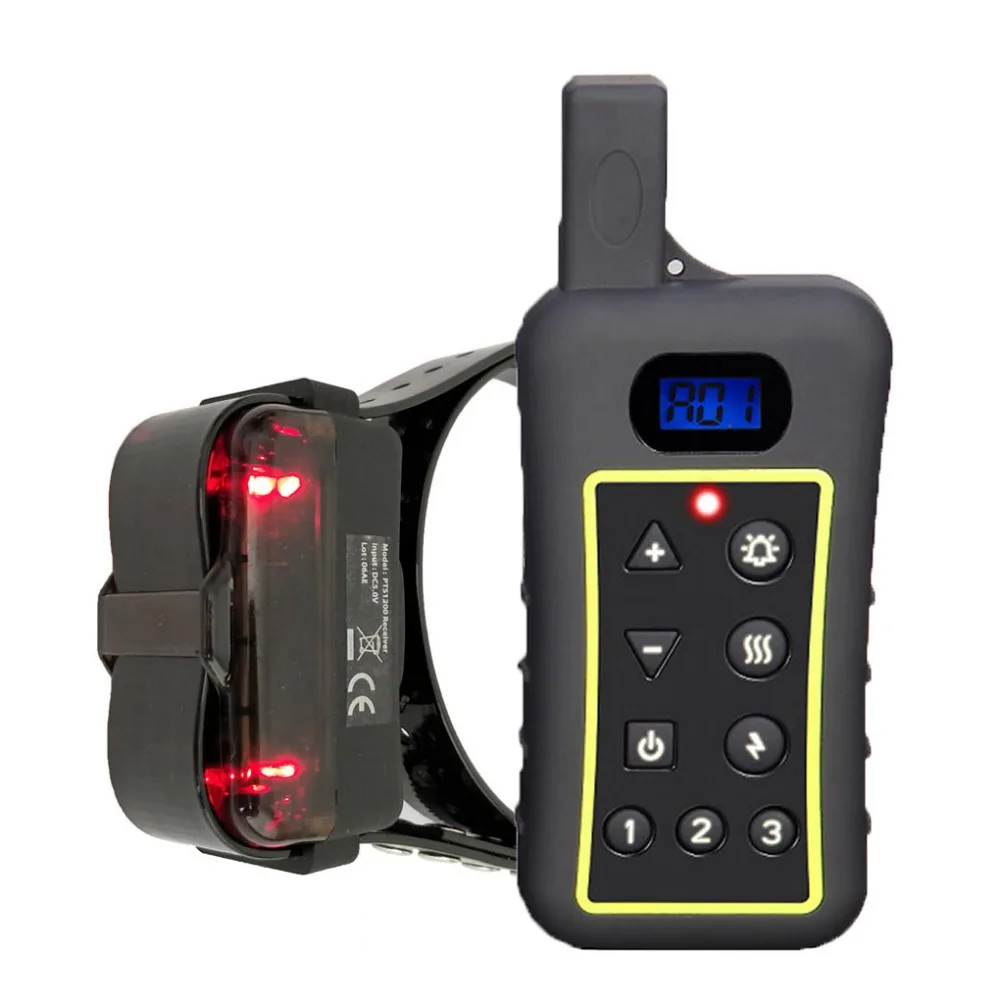 JANPET E COLLAR RECHARGEABLE 1200meters REMOTE SHOCK COLLAR WATERPROOF