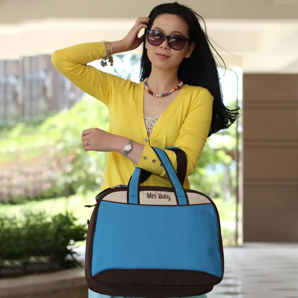 

Large Capacity Stroller Nursing Diaper Bag Insular Fashion Mummy Maternity Nappy Bag Mother Mummy Messenger Travel Backpack