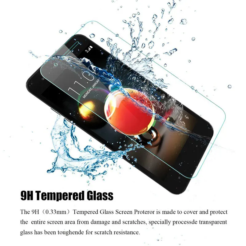 FQYANG 9H закаленное стекло для LG K5 K7 K8 K10 2017 K20 PLUS Защитная пленка экрана LV3 LV5 LS777