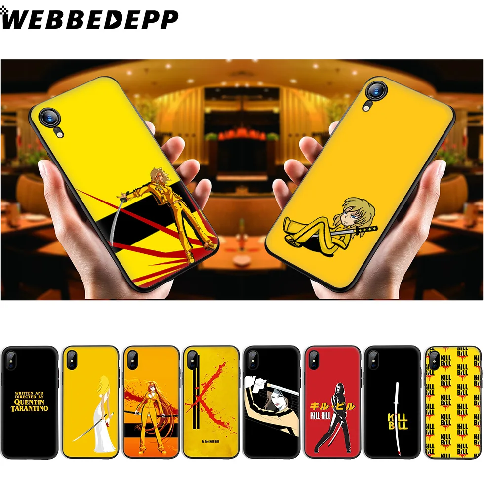 Мягкий силиконовый чехол WEBBEDEPP Kill Bill для iPhone 11 Pro Xr Xs Max X или 10 8 7 6 6S Plus 5 |