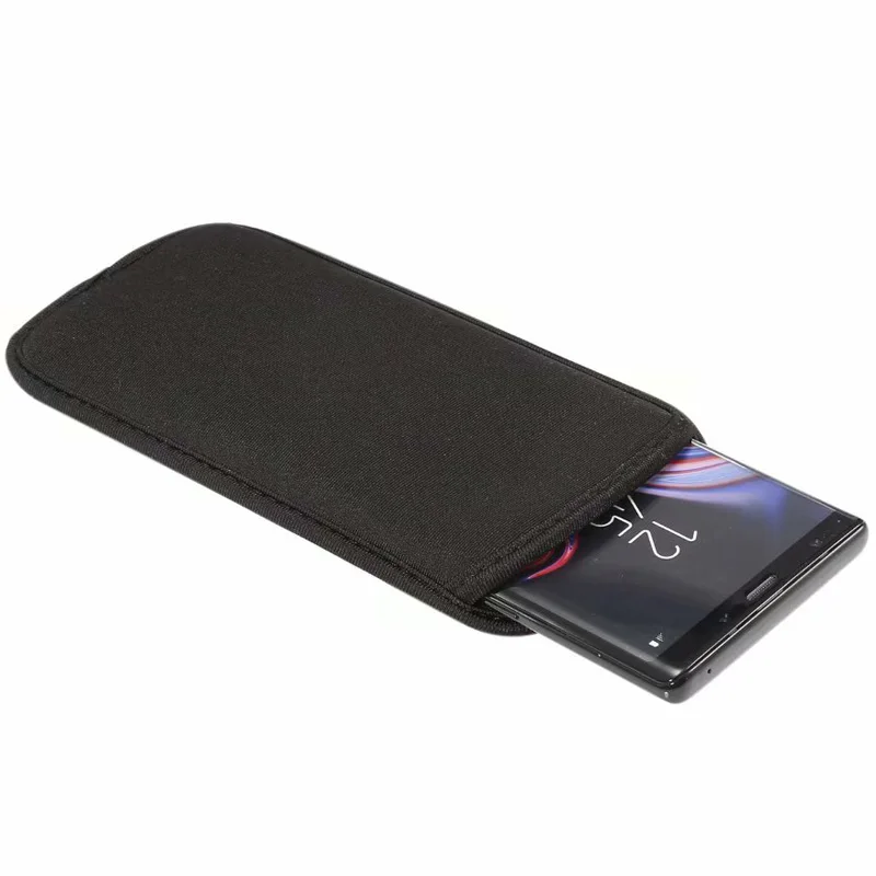 

Neoprene Protective Universal Phone Bag Case cover for Samsung Galaxy Note 9 8 7 5 4/S7 6 edge S4 S3 for iPhone X 8 7 6 6s plus