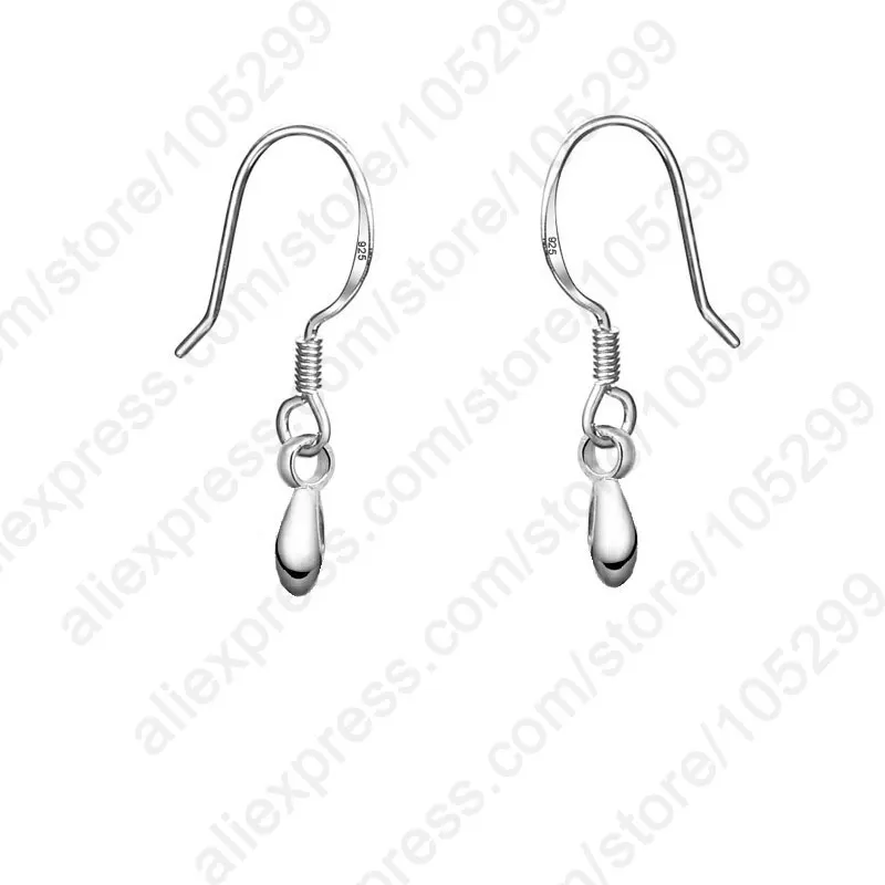 

Handmade DIY Design Jewellery Findings Genuine 925 Sterling Silver Jewelry Pinch Ear Wire Hooks Settings For Earrings