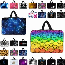 Сумка для ноутбука с принтом 1" 17,3" 15,6 Портативная сумка для ноутбука для школьников " 10" 12 13 14 15 17 чехол для планшетов для Macbook Pro 13 15