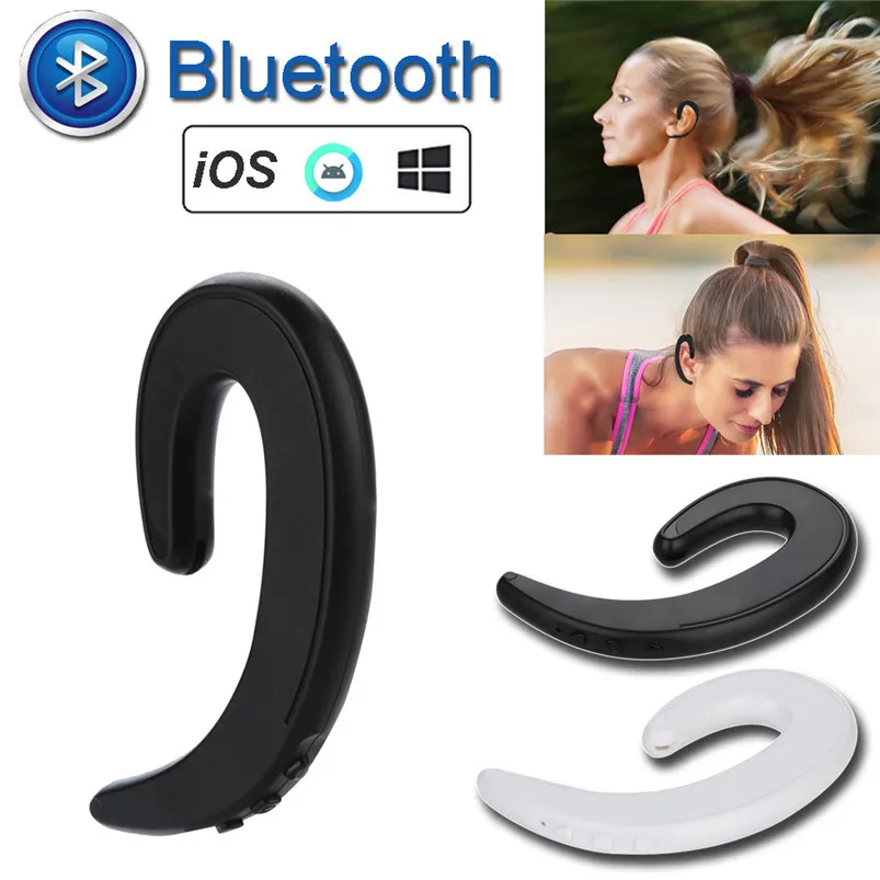 

Wireless Bone Conduction Headset Bluetooth 4.2 Headset Earphone Stereo Headphones For Smart Phone Charge Cable 40NT14