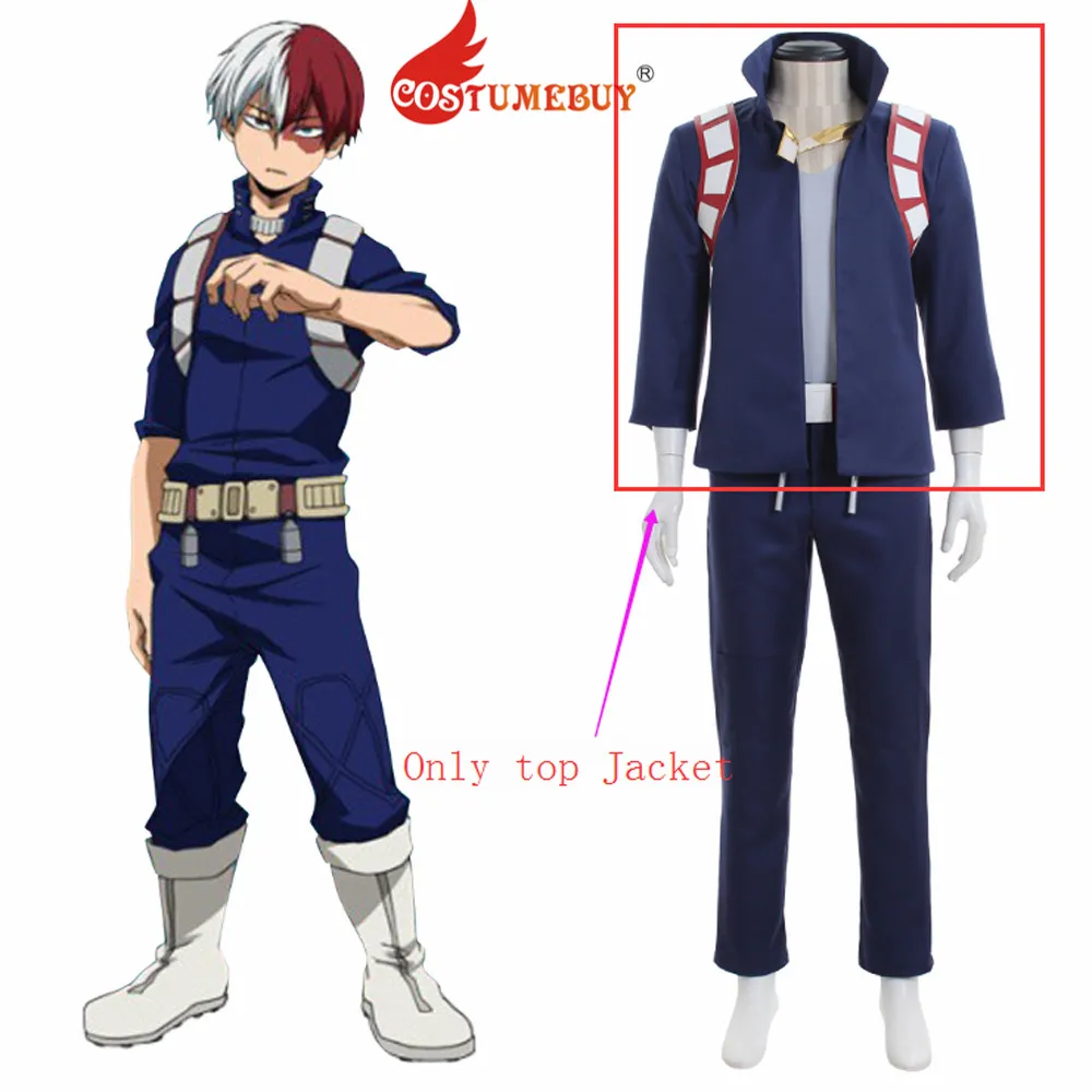 

CostumeBuy Anime My Hero Academia Kai Chisaki Top Jacket Boku no Hero Akademia Cosplay Costume Mens Blue Jacket Any Size L920