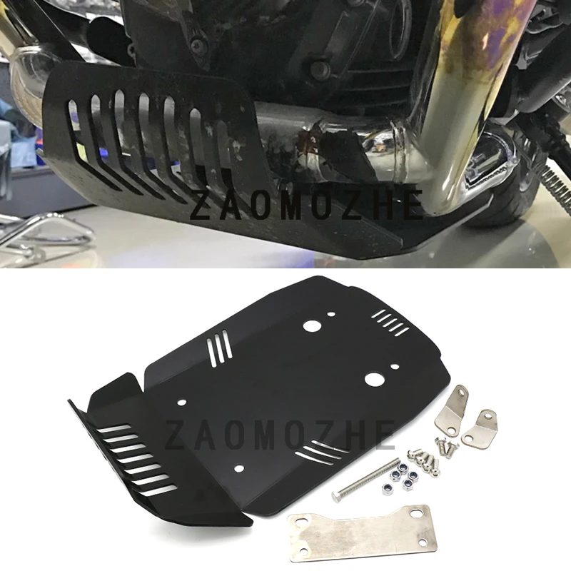 Motorcycle Aluminum Engine Guard Skid Plate Protector For BMW R NINE T