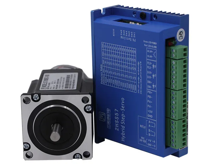 

57J1880EC-1000+2HSS57 Closed-loop step combined packages 2.0N.m Nema 23 Hybird closed loop 2-phase stepper motor driver