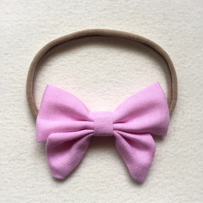 5pcs-lot-9colors-Handmade-Newborn-kids-Bow-Nylon-Headbands-Soft-Nylon-Headwear-Nylon-Elastic-Head-band (2)
