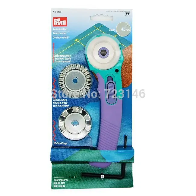 

2016 Scrapbooking Scissors Tesoura Multi-purpose Rotary Cutter Rotella Patchwoork Per Un Taglio Perfetto Diametro 45 Mm Prym
