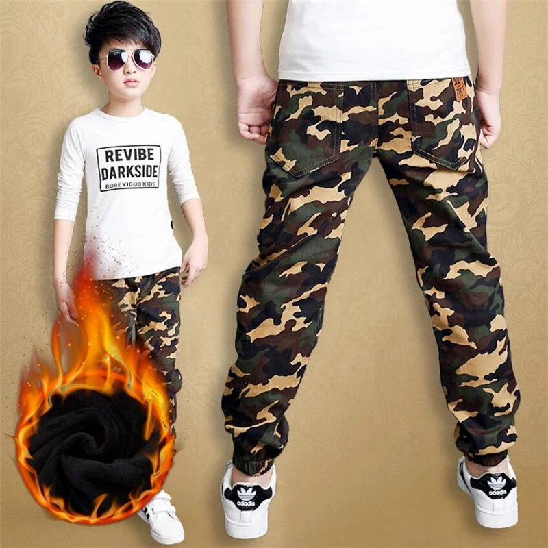 

Spring and winter sell well. Camouflage boy casual pants, children's clothing boys denim trousers autumn boy jeans .