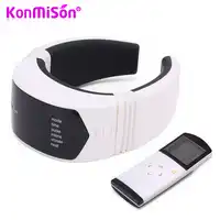 Wireless Remote Control Electric Pulse Neck Massager Health Care Cervical Therapy Instrument Tools For OL Lady Driver Housewife