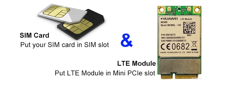 QOTOM Мини ПК с процессором Celeron 3215U двухъядерный 1,7 ГГц безвентиляторный мини ПК слот для sim-карты