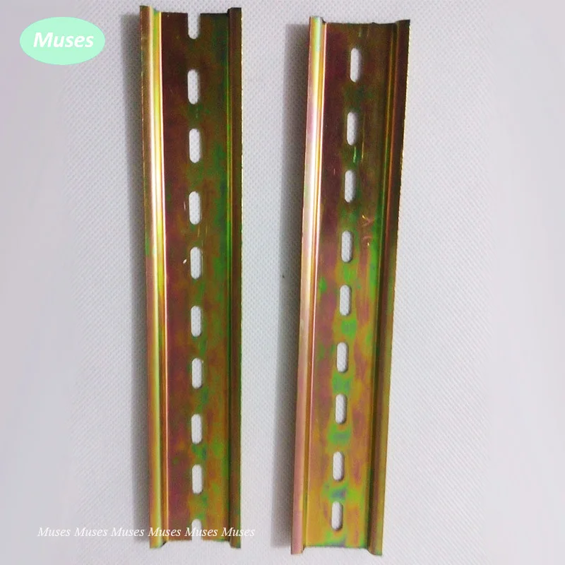 2pcs/lot 35mm Din rail length 20CM for Circuit breaker, Energy meter, AC contactor and so on