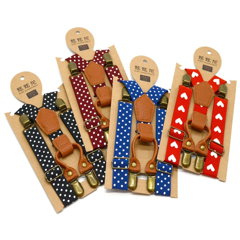 

High Elastic Butterfly knot Kids Baby Boys toddler Wedding Matching Braces Suspenders Luxury Bow Tie Set Clothing Accessories