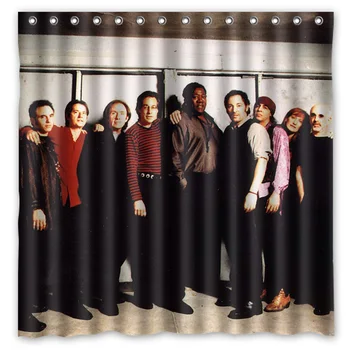 

Bathroom Products Polyester Fabric the E.Street Band Printed Shower Curtains Waterproof&Washable Bath Curtains 72"x72"