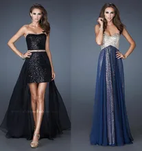 Günstige 2016 Neue Zwei paillette art abendkleid/Brautjungfern Kleider/Party Kleider/abendkleid/