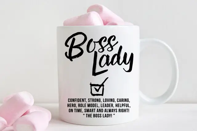 Funny Boss Lady Mug Coffee Tea Mugen Home Decal Beer In Mugs Funny Boss Lady Mug Coffee Tea Mugen Home Decal Beer