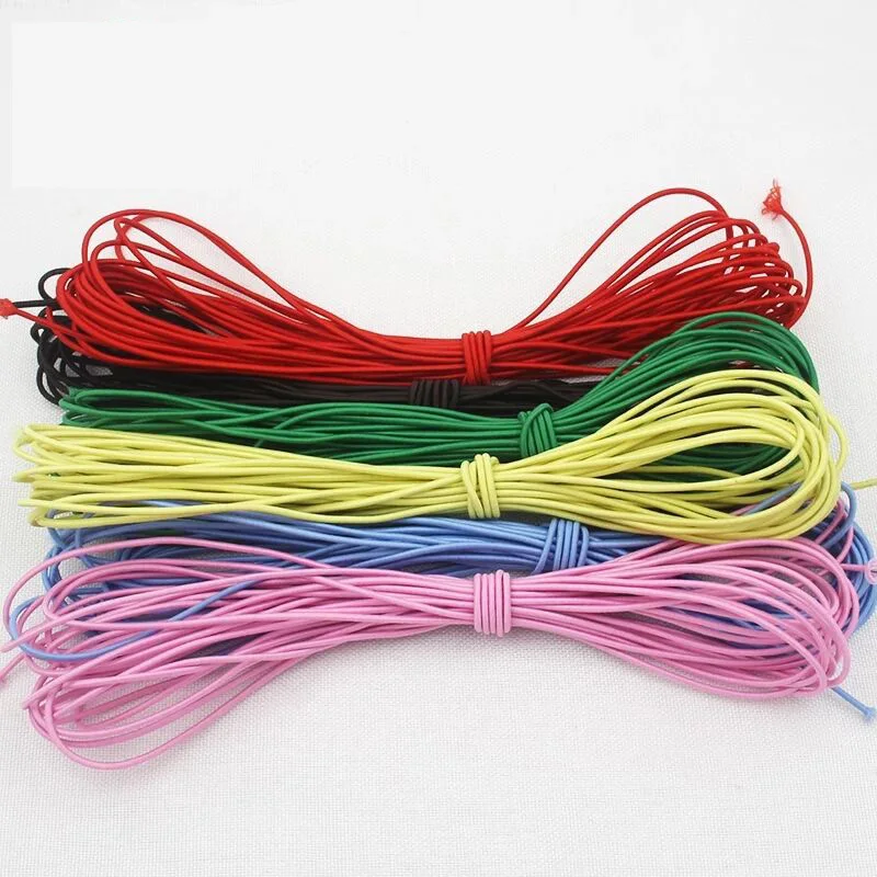 

2.5mm-10mm Elastic Band Stretch Cord String Strap Rope DIY Handmade Clothes Materials Sewing Accessories