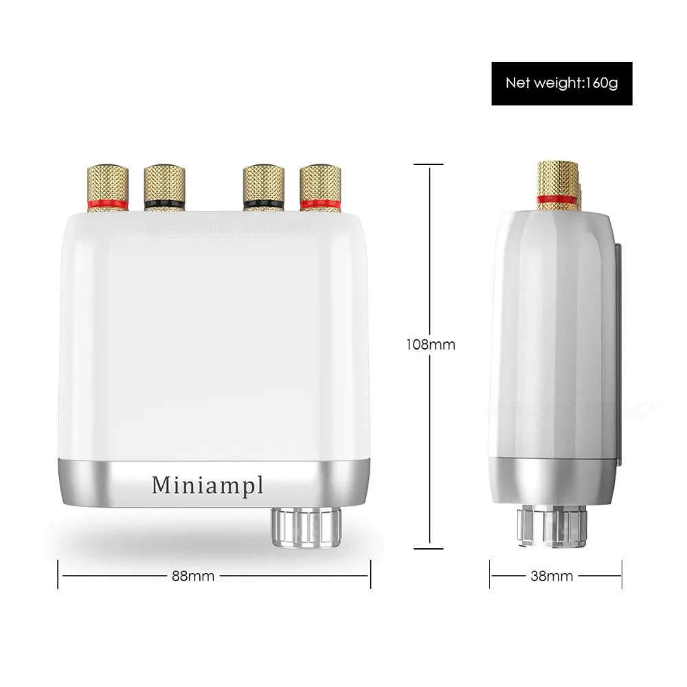 Douk аудио hi fi мини Bluetooth 5 0 HiFi усилитель мощности класса D Tpa3116 цифровой USB звуковая