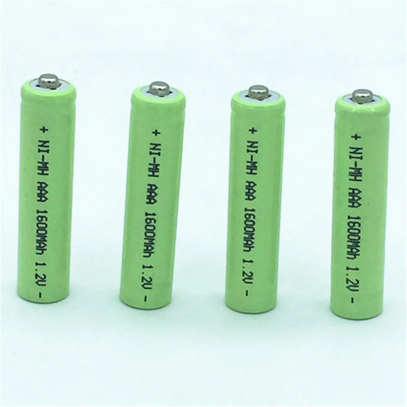 4X1600mAh Ni MH AAA Battery NI MH 1.2V Neutral AAA rechargeable battery