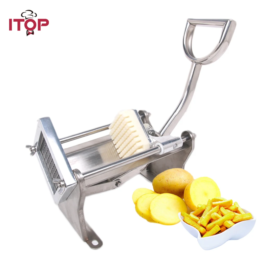 

ITOP French Fries Cutters Carrot Potato Chip Slicers Machine Vegetable Fruit Cutters Kitchen Tools With 3 Blades