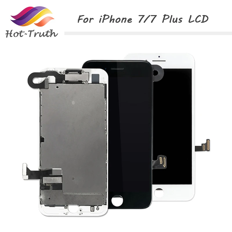 

10Pcs/Lot OEM LCD For iPhone 7 7 Plus AAA Display Digitizer Assembly 3D Touch Screen+Front Camera+Speaker+Spare Parts Free DHL