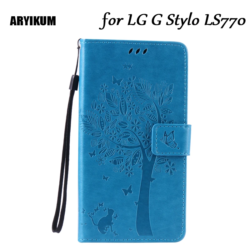 ARYIKUM Ретро Чехлы для мобильных телефонов LG LS770 H634 H631 PU кожаный бумажник флип-чехол