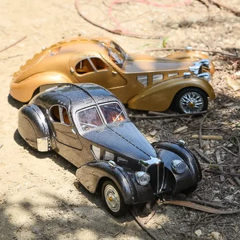 

1:32 alloy pull back car toys, high imitation Alloy High quality Shark tail Vintage old car,music&flash& toy vehicles, wholesale