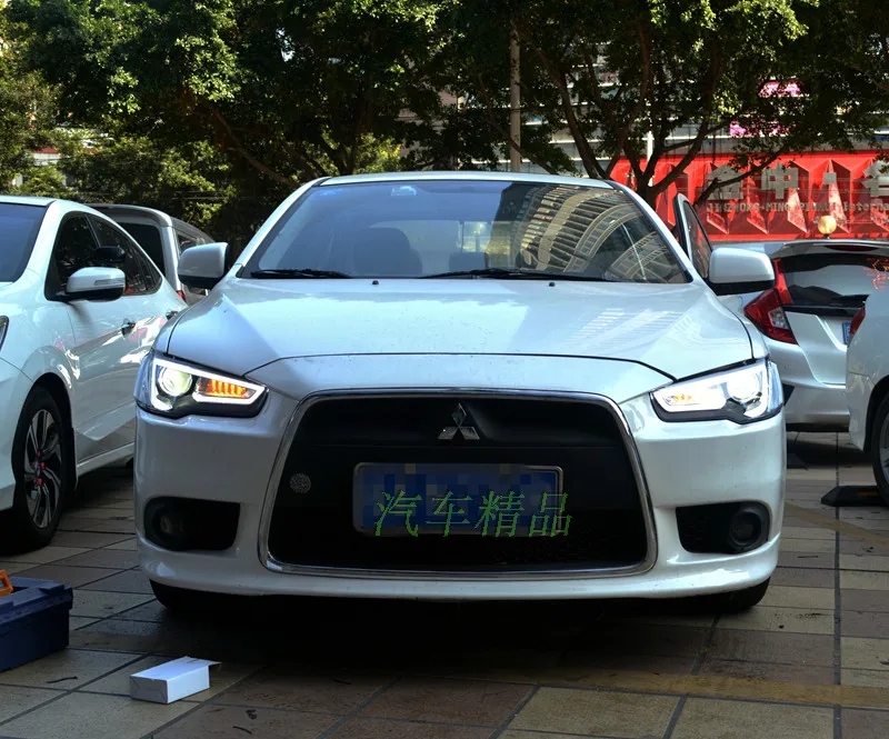 VLAND завод для автомобильных головных ламп Lancer светодиодный светильник 2008 2018
