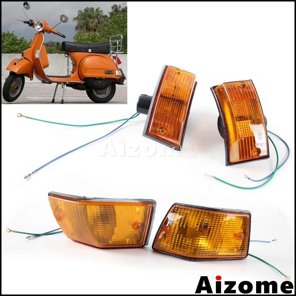 Motorcycle Parts Motorcycle Turn Signal Light Indicator Lamp Set For
