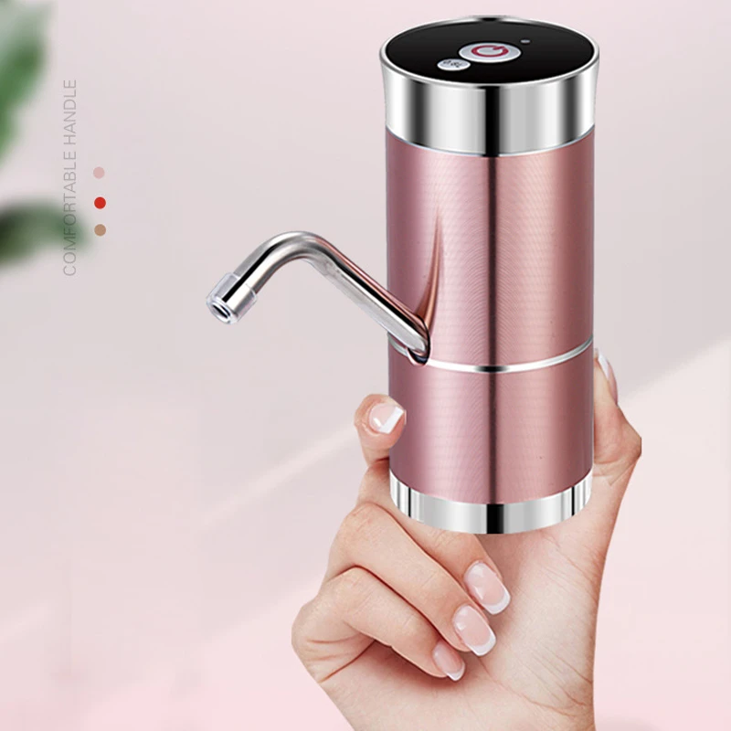 Kbxstart Dual Motor Electric Water Dispenser Pump USB Charge Touch Screen 0.8L Fixed Water Quantity for 5L 10L 15L Drink Bottles