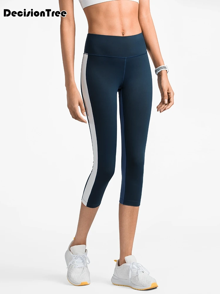 

2019 women fitness yoga sports trousers athletic gym running workout fitness cropped leggings skinny yoga pants athletic