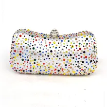 Frau abendtasche Rot silber Kupplungen Tag Kupplung Handtasche Hochzeit Partei Bankett Handtasche satin abendtasche bolsas mujre 12