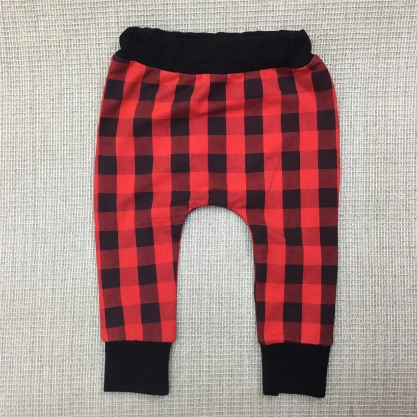 baby plaid pants