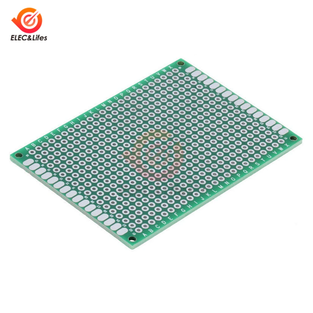 

2Pcs 5x7 DIY Universal Electronics Double Side Tinning Prototype Printed Circuit PCB Board Protoboard tin plate 5*7cm