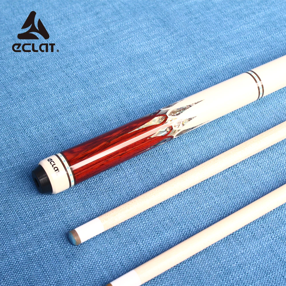 ECLAT LPZ пул кия 1/2 шт пул Cues Stick 12,6 мм наконечник для кия кий Профессиональный канадский клен технология высококлассный кия