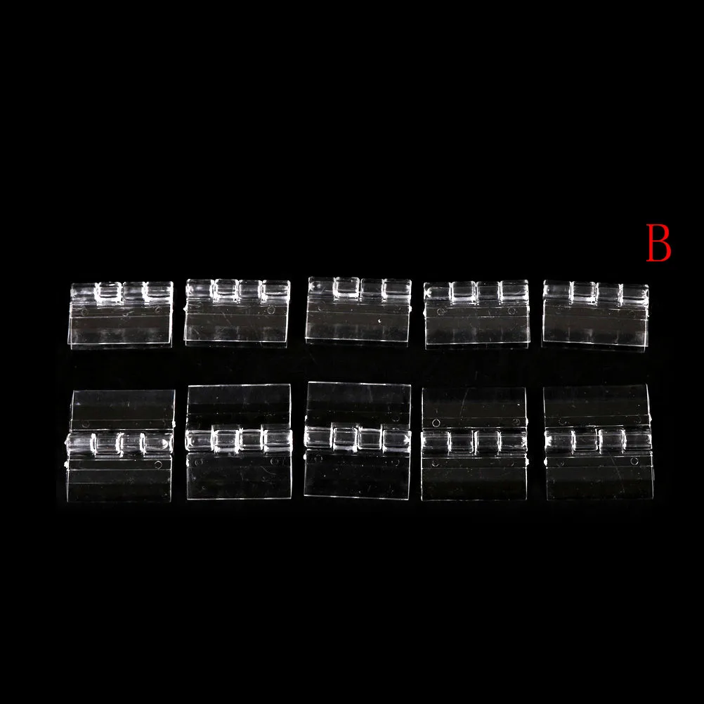 10 шт. Пластик складывающиеся петли прозрачная петля долговечный прозрачный акриловый шарнир инструменты