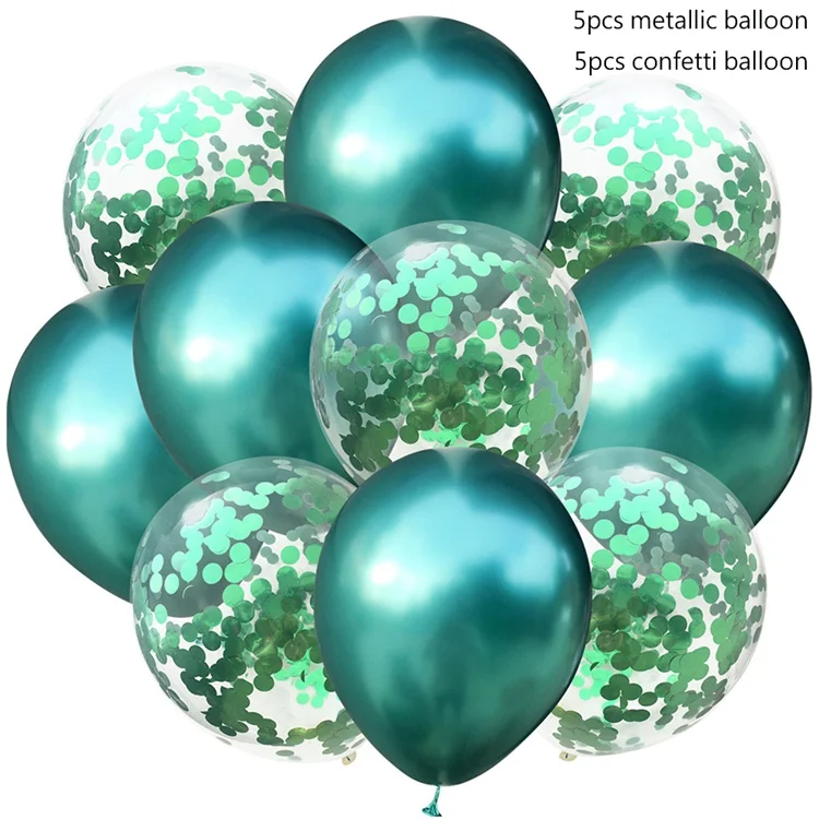 Doriwoo металлические конфетти для воздушного шара балоны Свадебные Воздушные шары с днем рождения украшения для детей, взрослых, малышей, мальчиков и девочек - Цвет: 10