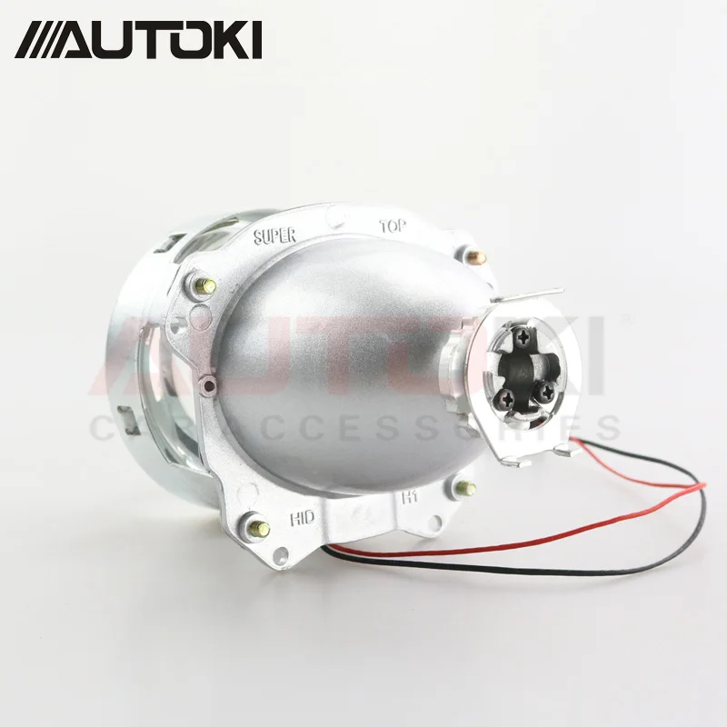 Lente do Projetor Lentes do Farol Carro Restyling Metal Polegada Hid Bi-xenon Farol Xenon Iluminação h4 h7 Uso h1 Lâmpadas 3.0 8 Automóveis e motos